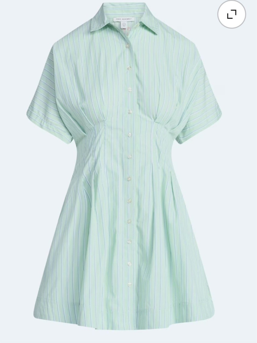 Free Assembly Corset Dress Xl